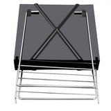 Barbecue Pliant Petit Mini Extérieur Double Barbecue Portable Barbecue Pliant Charbon De Bois Charbon De Bois Barbecue Barbec