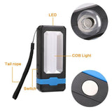 TD® Lanterne de camping éclairage luminaire de camp camping randonnée Lumière LED économie d'énergie couleur bleu solaire