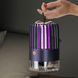 TD® Cage à oiseaux choc électrique inhalation moustique tuer lampe charge silencieuse moustique piégeage lampe anti-moustique