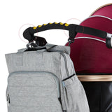 TD® Mère et bébé sac mode sac femme épaule portable multifonctionnel grande capacité polyester mère sac extérieur anti-collision sac