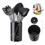 TD® Ustensiles de cuisine de cuisine Set de 8 pièces Premium outils de cuisson résistant à la chaleur