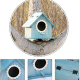 TD® Nid d'oiseau nid d'oiseau décoration cage à oiseaux extérieur maison d'oiseau décoration maison d'oiseau en bois