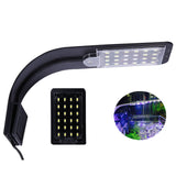 TD® lampe aquarium led 30 cm de chevet exterieur de bureau enfant noir à pince interieur pas cher eclairage photosynthese chauffage
