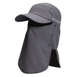 TD® Chapeau de protection solaire d'été hommes et femmes chapeau de protection solaire d'équitation en plein air