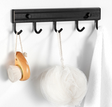 Crochet Rangée Crochet Espace Aluminium Support Mural Étagère Vêtements Rangée Cuisine Salle Bains Pendentif Spatule Crochet