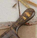 TD® Production en usine art de la laque d'or peint à la main Shen Guibao peigne en bois cadeau mère peigne de coiffure