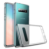 TD® Coque pour téléphone portable Samsung Galaxy S10 transparente TPU + PC coque pour téléphone portable anti-chute et anti-collisio