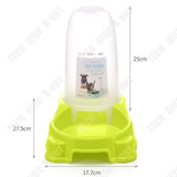 distributeur croquettes pour chat chien gamelle moyen animaux de compagnie antidérapante voyage lapin bol aliments nourrit