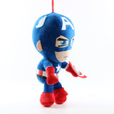 TD® PP coton matériel Captain America anime modèle poupée  poupée  jouet  pour  enfants poupée  en  peluche bleu  jouet pour enfants