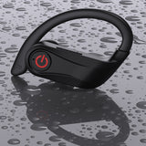 TD® Écouteurs Bluetooth sans fil suspendus oreille sport course à pied réduction du bruit longue durée de vie de la batterie