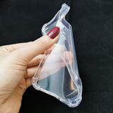 TD® Étuis pour téléphones portables adapté à la housse de protection transparente anti-chute de l'airbag à quatre coins de l'iphone1