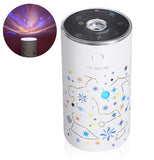 TD® Étoile projection humidificateur créatif mini voiture bureau air muet USB petit brouillard délicat processeur d'air à trois mode