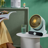 TD® Mini ventilateur électrique Turbo Cooler Ventilateur de circulation d'air Ventilateur de climatisation silencieux