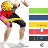 TD® Accessoires Fitness - Musculation,Bandes de résistance de Yoga 5 couleurs boucle de résistance étirement Pilates - Type Ardoisé