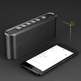 INN® Téléphone portable sans fil Bluetooth haut-parleur carte u disque subwoofer chargement trésor petite stéréo noir