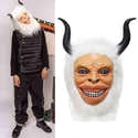 Masque Halloween Ours En Peluche Horreur - Accessoire Déguisement Effrayant Pour Adultes, Fêtes, Club, Cosplay - Matière PVC Et Peluche - 12