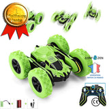 RC Voiture Télécommandée Rotation à 360 Degrés Jouet 4WD Radiocommandée 2.4GHz Course Véhicule pour Enfant Garçon Cadeau Fête