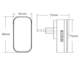 INN® Sonnette sans fil Sonnette musicale à distance intelligente Induction du corps humain Veilleuse auto-alimentée Sonnette sans fi