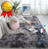 TD® Tapis de chevet de chambre à coucher de tapis de table basse de salon en peluche