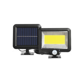 TD® 100 LED solaires lumière du soleil extérieure pour jardin sécurité nuit mur Split lampe solaire
