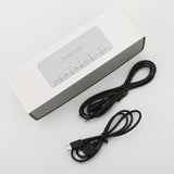 TD® Haut-parleur sans fil Bluetooth stéréo HiFi Portable Audio lourd Bass Sound Bar Subwoofer / Enceinte Speakers Noire