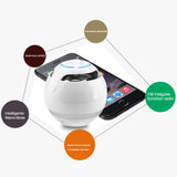 TD® haut-parleur sans fil Bluetooth, portable  petit son, mini-lumières colorées, plug-in extérieur subwoofer voiture