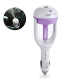 TD® Mini Humidificateur automatique de Voiture  Purificateur d'air Diffuseur Huiles essentielles et parfum  Portable  Violet 12 V