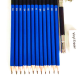 Emballage de sac à outils 16 ensembles d'outils de dessin de croquis ensemble de pinceaux ensemble de gomme à crayons de pein