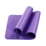 TD® Protection de l'environnement et tapis de yoga antidérapant insipide épaissir le tapis de danse 185 * 80 * 1 cm
