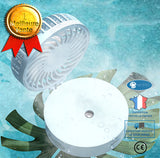INN® Ventilateur sur la table Cxssxling 100ml Mini Ventilateur Brumisateur, Mini USB Ventilateur Portable, Mini Ventilateur Silencie