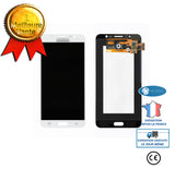 INN® Écran de Téléphone Blanc Ensemble Numériseur De Remplacement Pour Samsung Galaxy J7 SMJ700F (2015) (version OLED)
