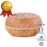 TD® Diffuseur d'arôme grain de bois diffuseur de moulin à vent diffuseur d'arôme diffuseur d'arôme portable d'intérieur bureau domic