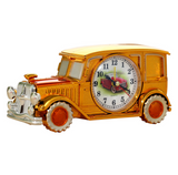 TD® Réveil de voiture vintage Horloge de table en plastique de pointeur numérique rétro nostalgique