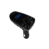 TD® Transmetteur FM de Voiture/ Bluetooth Transmetteur FM lecteurs MP3 FM Modulateur mains libres double chargeur USB