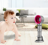 INN® Ventilateur  poche sans feuilles ventilateur extérieur Portable Rechargeable USB Portable ventilateur Mini ménage extérieur étu