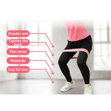 TD® Accessoires Fitness - Musculation,Nouvelle ceinture de remise en forme de Yoga en Silicone avec bande extensible