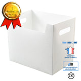 TD® Panier  rangement Boîte de rangement de bureau Boîte d'organisation bureau simple Boîte de rangement de papeterie multifonctionn