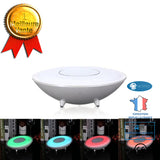INN® Sans fil Bluetooth haut parleur lumière subwoofer portable coloré lumière chevet veilleuse pat lumière camping lumière cadeau