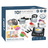 TD® Simulation Cuisinière à induction Série d'appareils ménagers Ensemble de jouets de cuisine électrique pour maison  jeu pour enfa