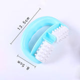 TD® Massager manuel en plastique Rouleau de massage double roue Massager poignée ronde Massager
