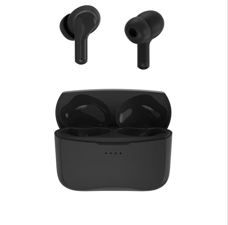 INN® écouteur bluetooth sport Casque sans fil 65T TWS5.0 intra-auriculaire pour casque Bluetooth Jabra 75T noir