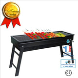 Barbecue Pliable Extérieur Pliant Barbecue Portable Barbecue Tiroir Charbon De Bois Barbecue Barbecue De Camping Barbecue