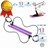 TD® Corde à Sauter/Sport/ Élastique de Résistance/ Equipement de fitness Pilates/ Bâton multifonctionnel élastique tige muscle