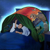 INN® Tente pliante pour enfants, jouet de rêve ciel étoilé, tente anti-moustique, tente de lit, tente d'intérieur pliable pour enfan