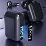 TD® Casque Bluetooth sans fil Bluetooth 5.0  Faible consommation d'énergie Grande autonomie de la batterie Écran numérique intellige