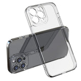 TD® Étui de téléphone portable pour iPhone13ProMax groove transparent acrylique deux-en-un couvercle de protection transparent