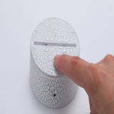 TD® Veilleuse 3D créative Mewtwo Pokemon LED tactile télécommande 7 couleurs télécommande tactile chambre décoration lampe table cad