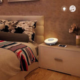 INN® Sans fil Bluetooth haut parleur lumière subwoofer portable coloré lumière chevet veilleuse pat lumière camping lumière cadeau