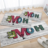 TD® Tapis de sol absorbant antidérapant salon chambre décoration hall bois impression long tapis de sol 60*180cm