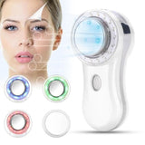 TD® LED Machine d'iontophorèse, thérapie ion lift soins du visage beauté machine de massage   Enlever les rides du visage  blanc